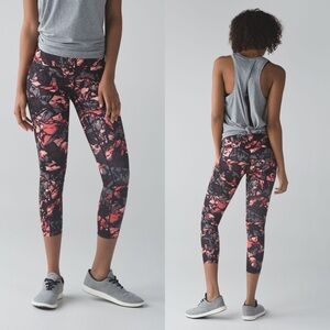 Lululemon High‎ Times Pant (Full-On Luxtreme) Paint Storm Espresso Multi Size 6